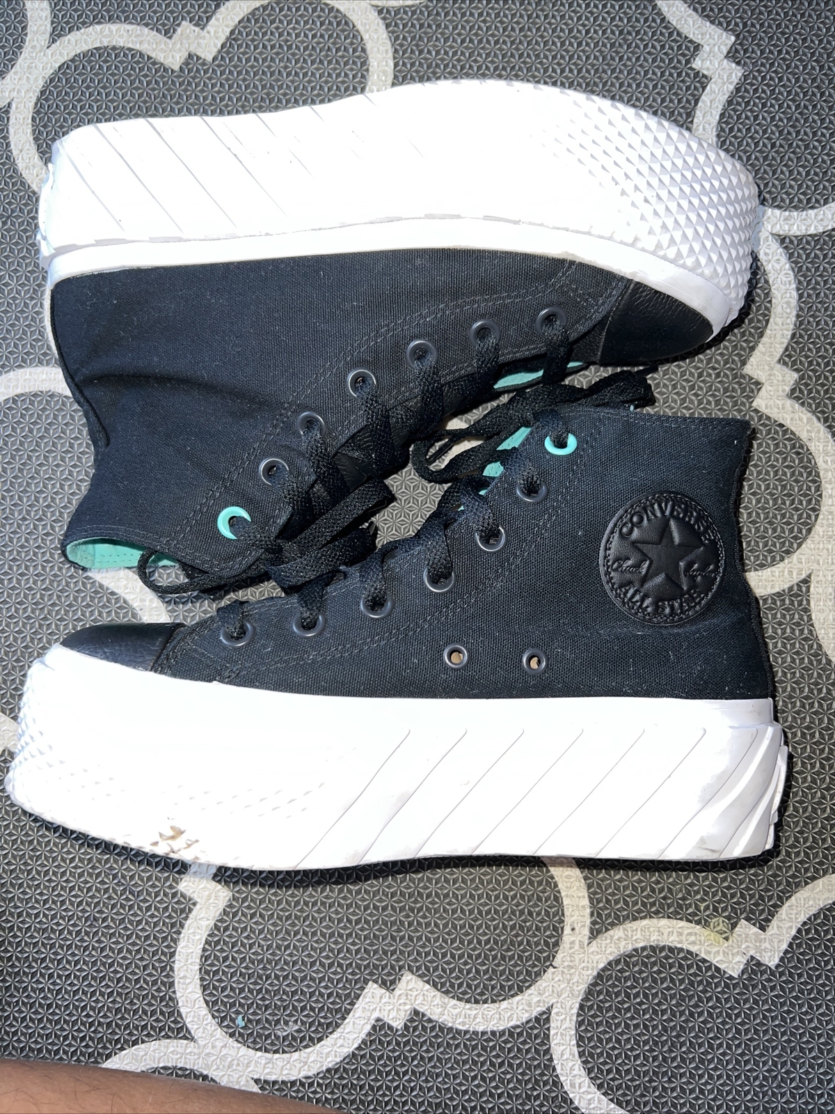 Converse Chuck Taylor All Star Lift 2X Platform Surface Fusion Size 5 1/2  Shoes | eBay