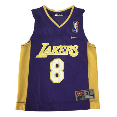 VTG 00s NBA LA LAKERS KOBE BRYANT NIKE ROOKIE BABY TODDLER SIZE 2T