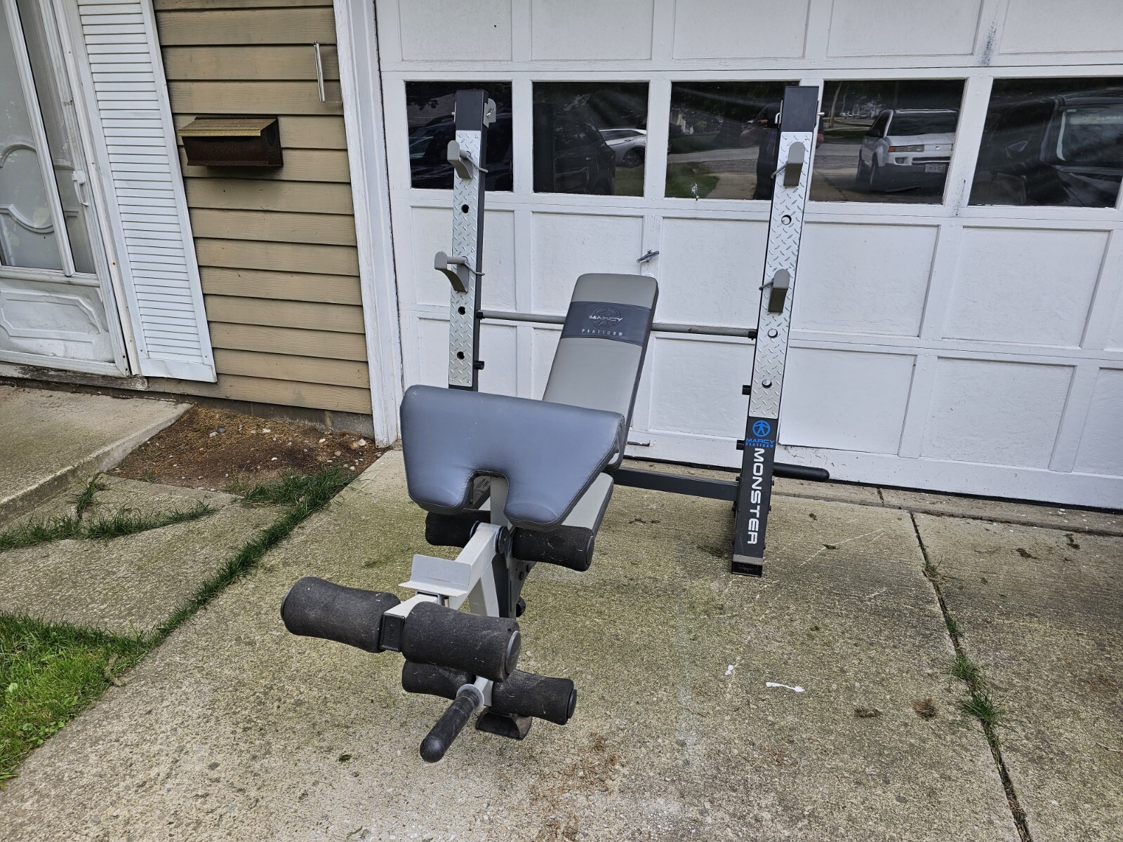 marcy Platinum olympic weight bench eBay