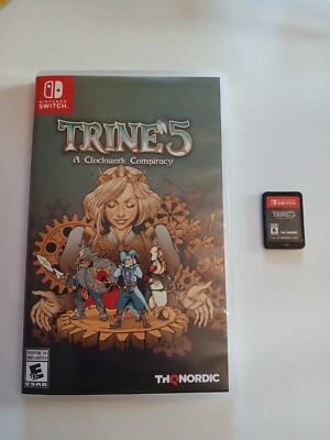Trine 5 A Clockwork Conspiracy for Nintendo Switch Authentic Game With Case