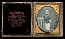 1850 SEALED DAGUERREOTYPE LITTLE BOY SAN FRANCISCO CALIFORNIA PHOTOGRAPHER VANCE