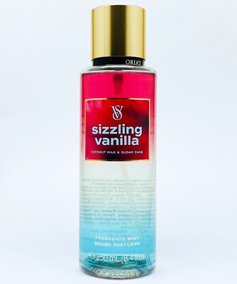 1 Victoria's Secret SIZZLING VANILLA Fragrance Mist Body Spray