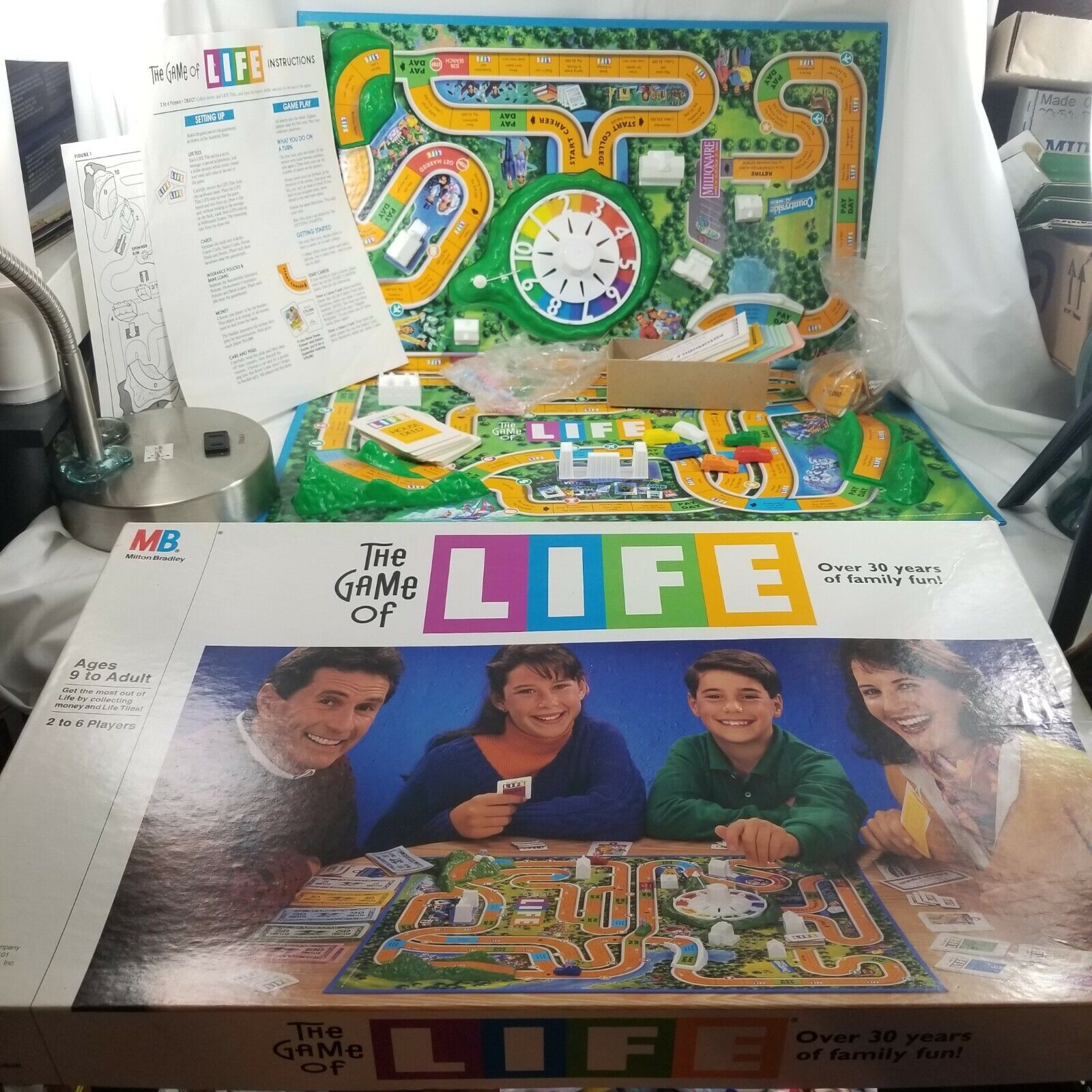 Milton Bradley Game of Life Board Game - 42941 for sale online