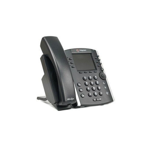 Polycom VVX 411 12-Line Business Media VoIP Gigabit IP Phone - Picture 2 of 7