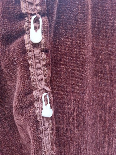 Thermo Chenille Velours Fertigvorhänge H: 180/ B: 160 - Bild 5 von 8