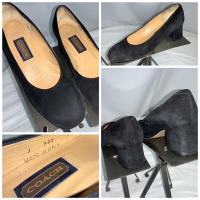 Coach shoes suede made in Italy Coach | Shoes | Coach Vintage Italian Suede Shoes | Poshmark main image 3