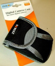 Small Compact Digital Camera Case by ZEIKOS. Strong/ Protective/ NEW !