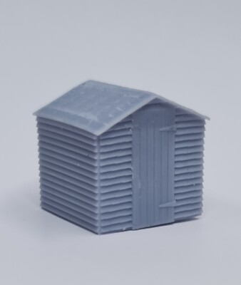 Set Orto Giardino In Resina Scala 1:76 (00 Gauge) - Stampato In 3D, Grigio - Foto 3