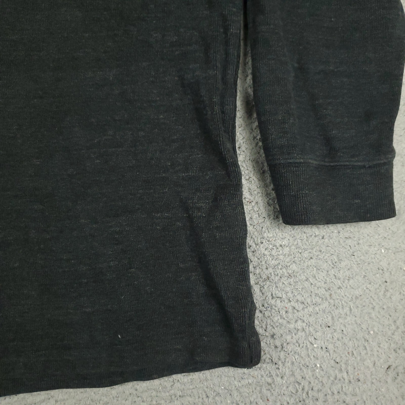 Maglione Ralph Lauren uomo 2XL grigio pony 1 4 zip pullover felpa *