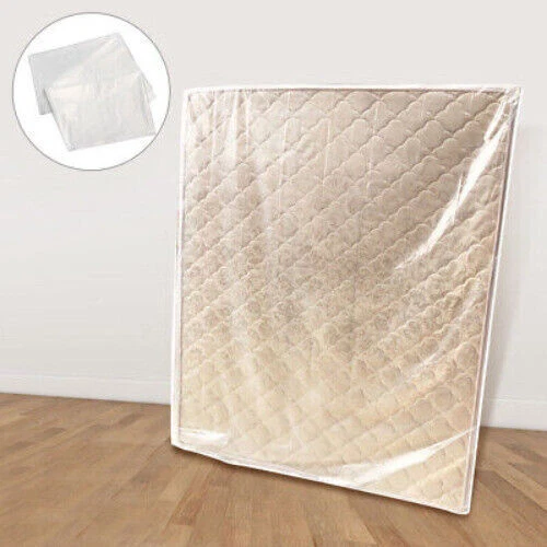 Mattress Packaging Bag Moving Twin Zippered Storage Double Topper - Image 4 of 4