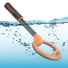 Orange Underwater Metal Detector 196FT Waterproof Treasure Finder Machine With