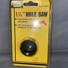 New Tool Shop 1 1/4  Hole Saw Wood Soft Metal...