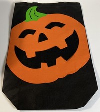 New HALLOWEEN TRICK or TREAT Reusable Pumpkin BAG BOYS GIRLS