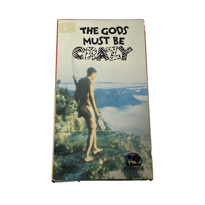 The Gods Must Be Crazy VHS Xao the Bushman, Marius Weyers, Sandra Prinsloo; Uys