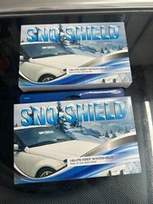 New 2-pack lot SNO Shield ICE SNOW FROST Auto Vehicle WINDSHIELD PROTECTOR