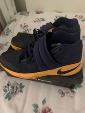 kyrie 2 navy blue and yellow