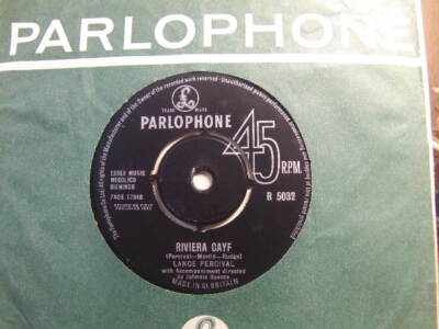 Lance Percival   Riviera Cayf 1963 7  Parlophone R 5032