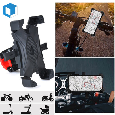 Bicycle Motorcycle MTB Bike Handlebar Silicone Mount Holder For iPhone GPS