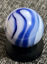 VTG Alley Agate Flame Marble .59 Mint