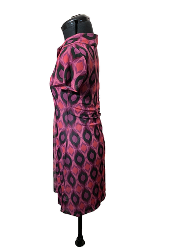 River Island Dress Women Small Shirt Short Lined Size 10 - Picture 4 of 11