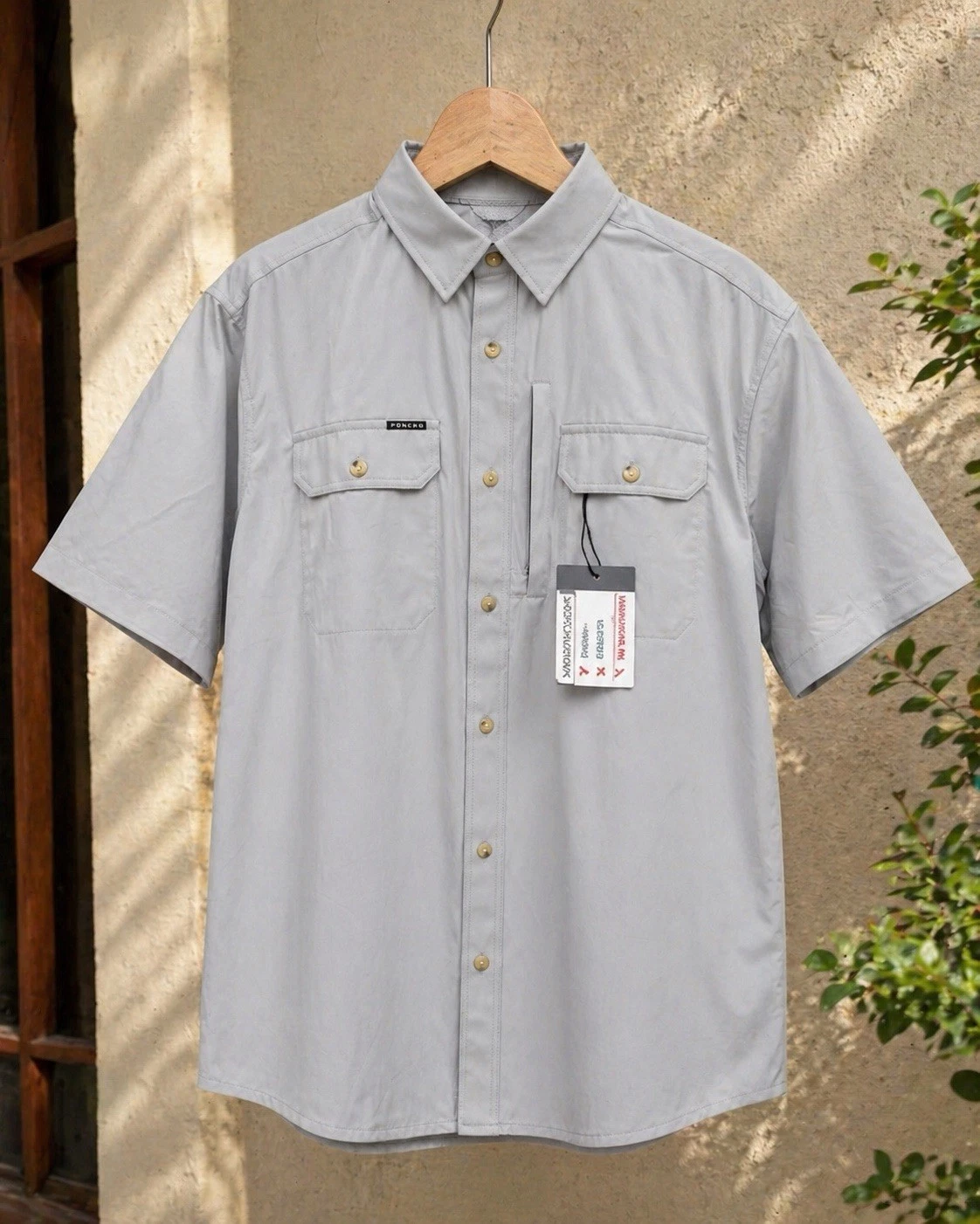 Poncho Short Sleeve Shirt The Grey Fox Mens Size 2XL Regular Button Up
Opens in a new window or tab