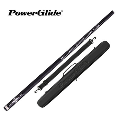 PowerGlide Pool Queue Mittelgelenk Luxe 3K Luft- und Raumfahrt Kohlefaser schwarz 57'' 145cm