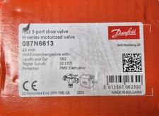 DANFOSS HS3 087N6613 - 3 Port Shoe Valve Complete 22mm Mid Position