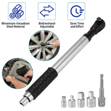 1/2" Offset Extension Wrench Impact Ratchet Extender For Tight Spaces Versatile