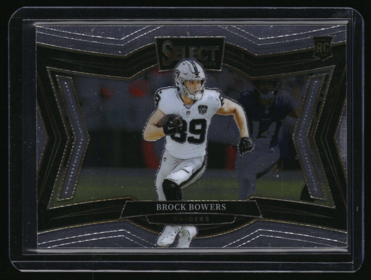 2024 Panini Select Brock Bowers #471 RC Las Vegas Raiders