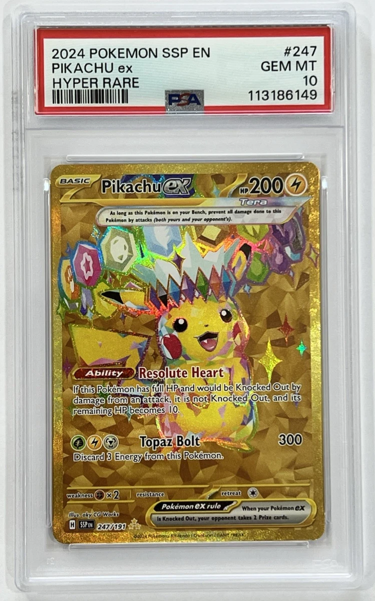 Preços baixos em Pikachu Pokémon TCG Autenticador Esportivo