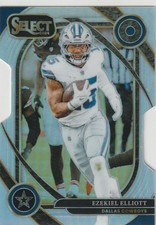 EZEKIEL ELLIOTT 2024 PANINI SELECT SILVER DIE CUT CLUB LEVEL #256 COWBOYS & OSU