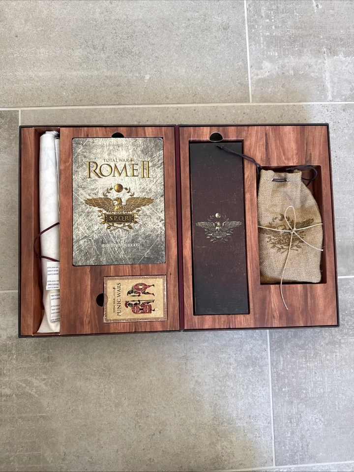 Total War: Rome 2 II Collector’s Edition PC DVD-ROM Complete Minty CIB Rare - Image 2 of 4