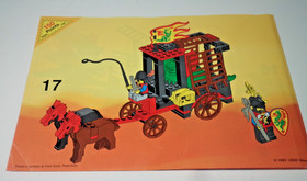 Lego # 6056 : Dragon Wagon de Dragon Knights.  Avec plan.  Castle!