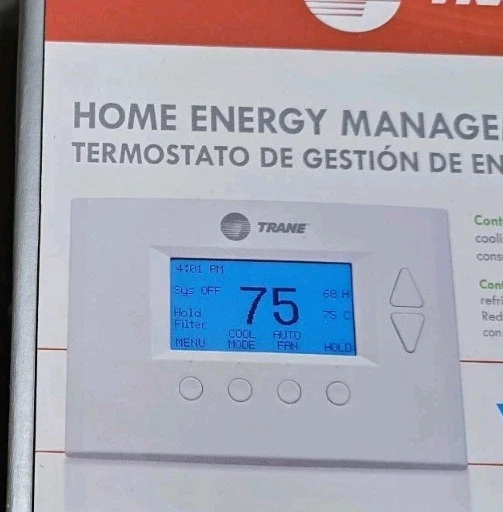 TRANE Home Energy Management Programmable Smart Thermostat Nexia Intelligence  - Image 2 of 4