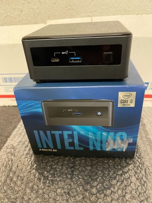 Intel NUC10i3FNH/8GB Ram / 256GB SSD / w/AC Adapter / Win11 Pro - mint. cond.