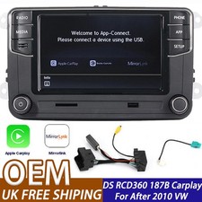 DS RCD360 187B Carplay Bluetooth touch screen For After 2010 VW Car Radio Stereo