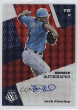 2021 Panini Mosaic Rookie Choice Fusion Prizm Josh Fleming #RAM-JF Auto 0vk6