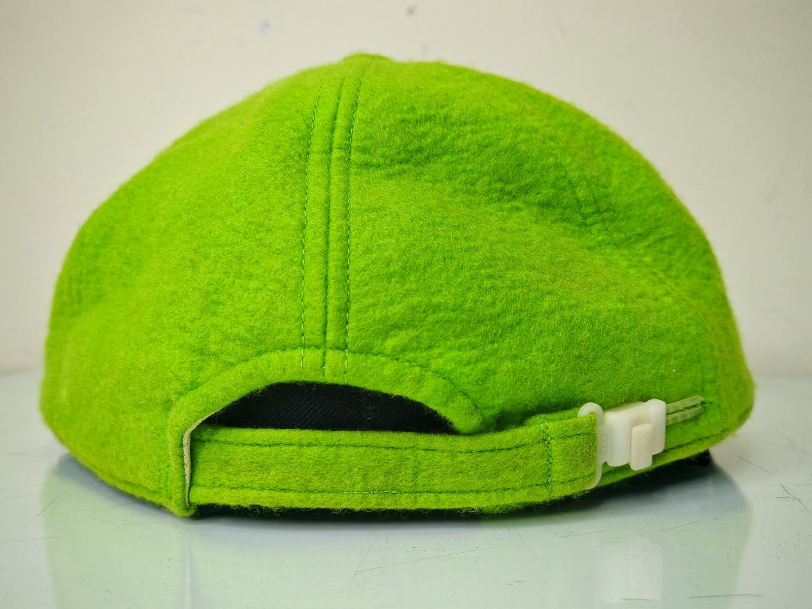 Rare 1970s Kawasaki Green Racing Team Hat Cap Stained image 4