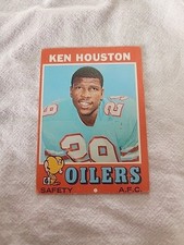 1971 Topps #113 Ken Houston Houston Oilers RC Rookie