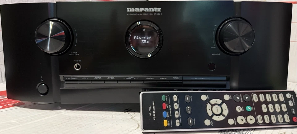 MARANTZ SR5009 - 7.2 Ch 4K -HDMI AV RECEIVER, CD, BLUETOOTH, w/ CONTROL NICE! - Image 4 of 4
