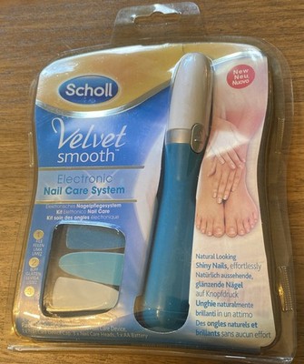 Scholl Velvet Smooth Electronic Nail Care System NEW