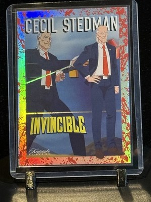 Invincible Cecil Stedman 2025 Set Insert Card #181 SSP Splatter Print