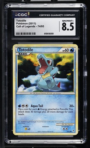 Totodile graded CGC 8.5 for sale on eBay