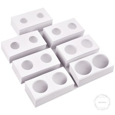 350Pcs Coin Holders Cardboard Coins Flips 2x2 7 Sizes Collection Display Book