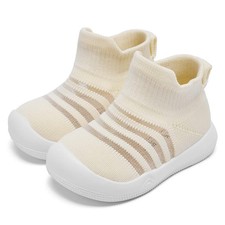 Baby Shoes Girls Boys Breathable Baby Sock Shoes with Non Slip Soft Rubber So...