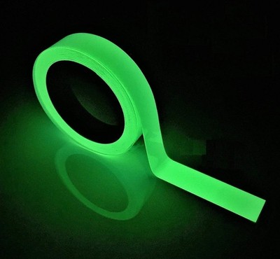 33Ft x 0.5 Inch Glow In The Dark Tape Luminous Wall Tape for Stairs Walls Stage
