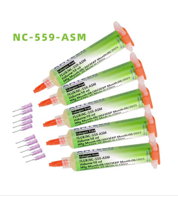 NC-559-ASM No-Clean Solder Paste Flux 10cc BGA PCB Repair