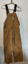 Youth Carhartt Overalls Size Extra Large