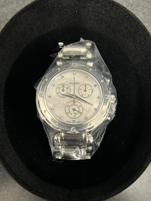 NEW Pierre Balmain Swiss Made Stainless Steel Waterproof Sapphire
