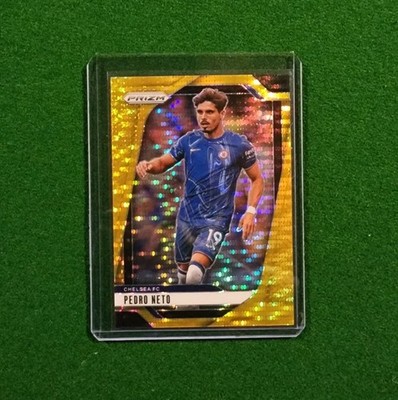 GOLD PULSAR! 2024-25 EPL Prizm - Pedro Neto 07/10 - Chelsea #94